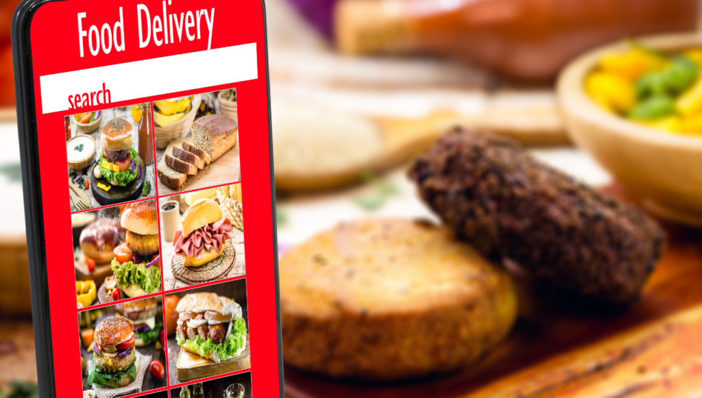 software business ideas - food delivery apps
