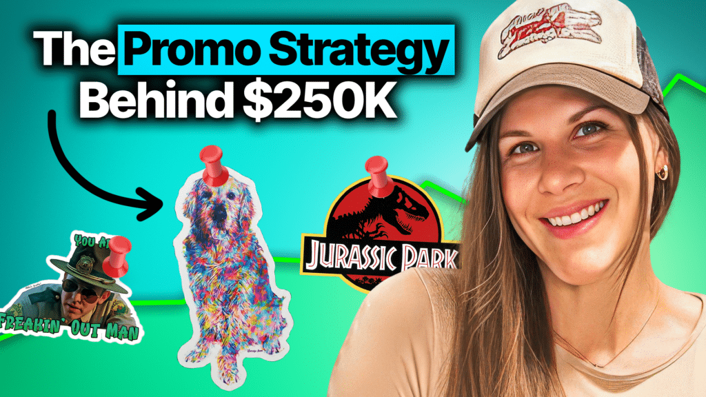 How Therese Waechter Built a $250K Sticker Business from Scratch