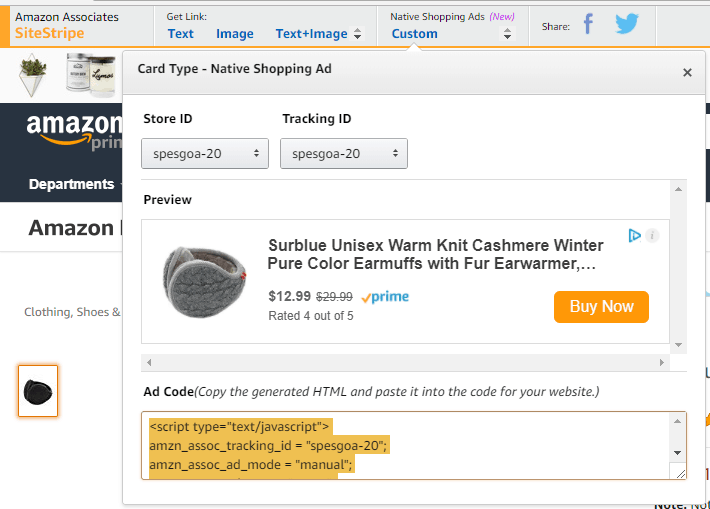 Amazon associates website Amazon associates website