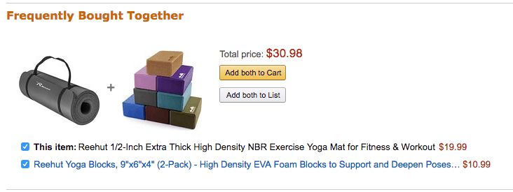 Yoga mat example