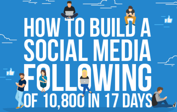 How to build a social media following.