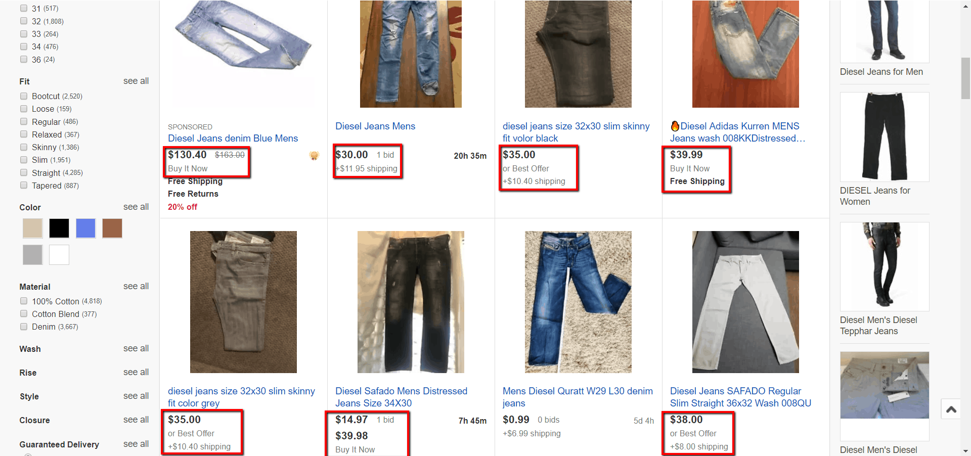 used jeans online