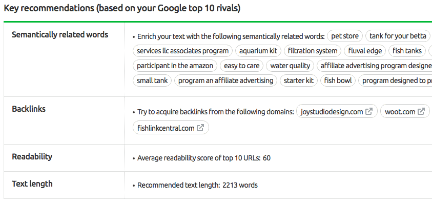 SEO Content Audit