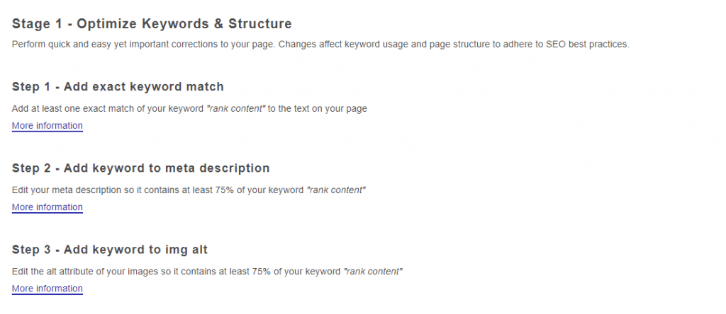 how to optimize - seo action plan steps