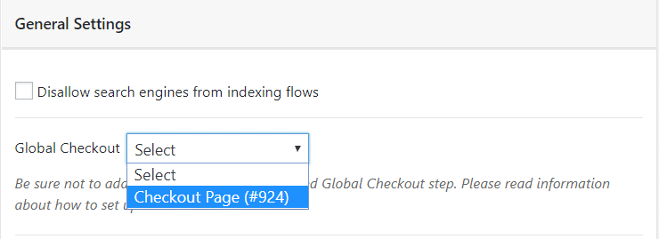 cartflows global checkout