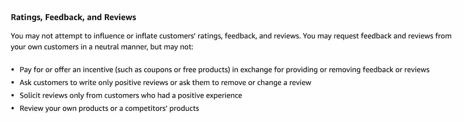 Amazon Seller Code of Conduct