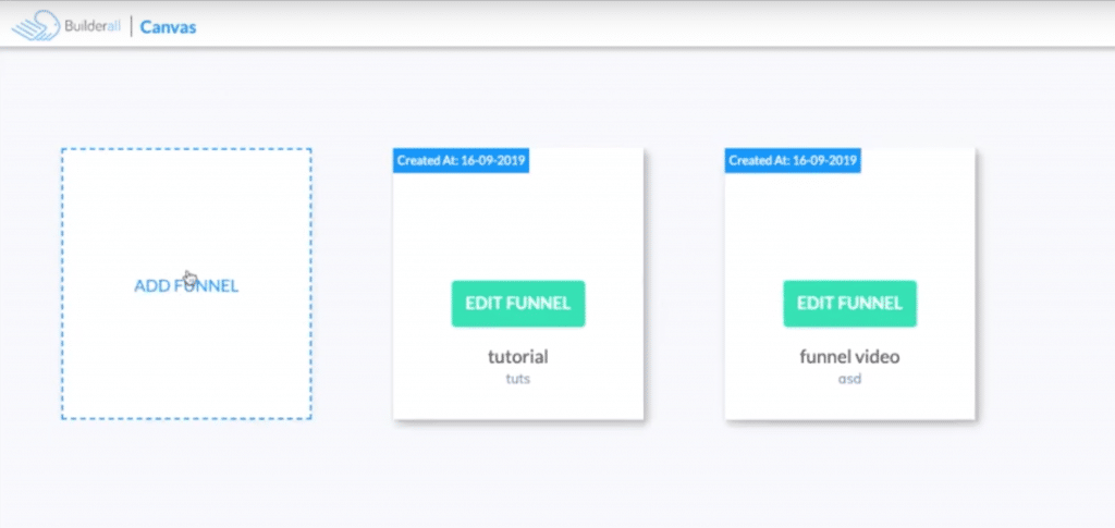 BuilderAll Canvas Funnel Builder