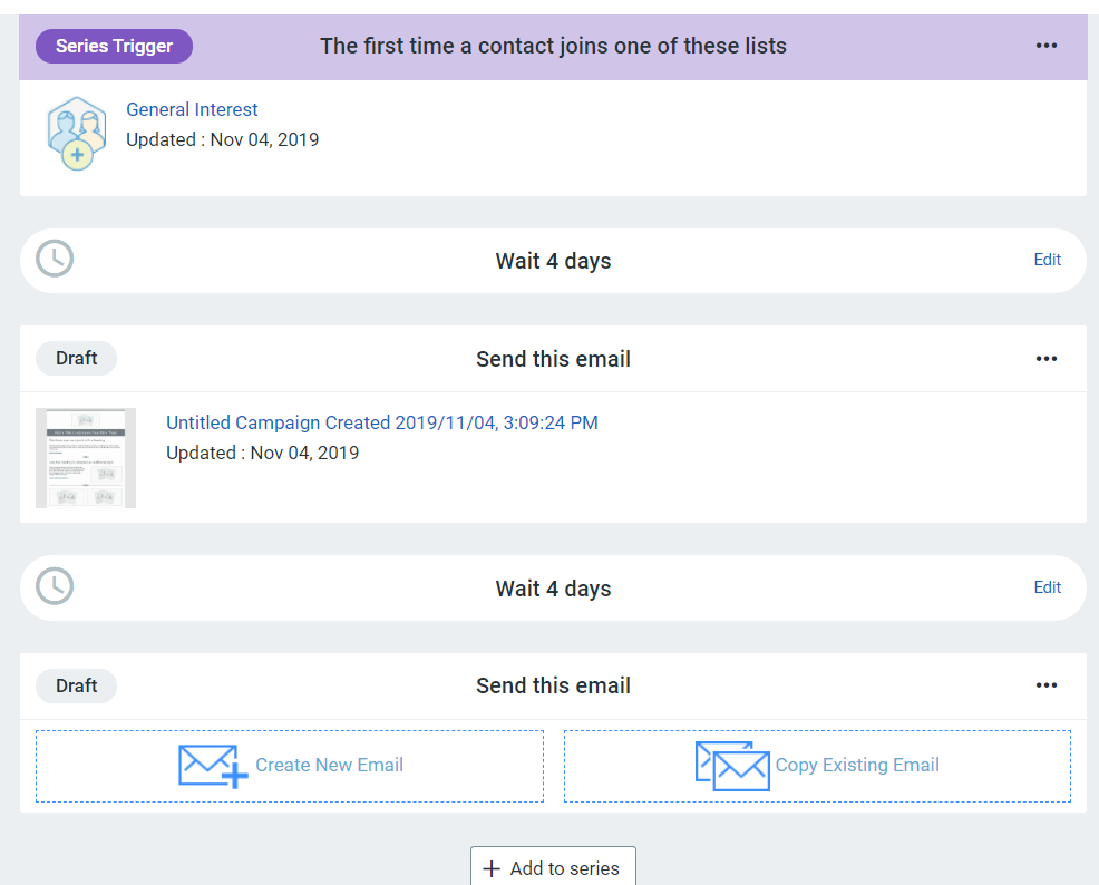 constant contact campaign creation