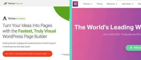 Thrive Architect vs Elementor: Which Page Builder Comes Out on Top?