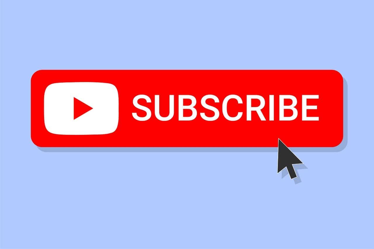 YouTube subscribe button