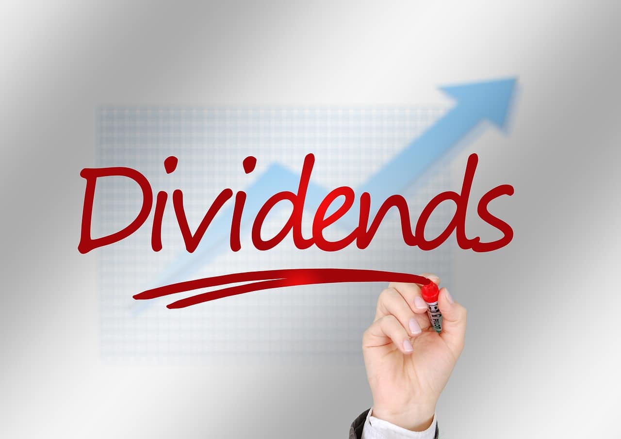 dividends underlined