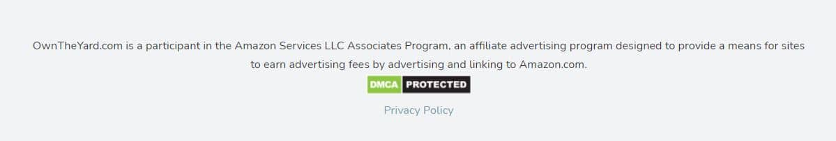 amazon affiliates disclaimer checker
