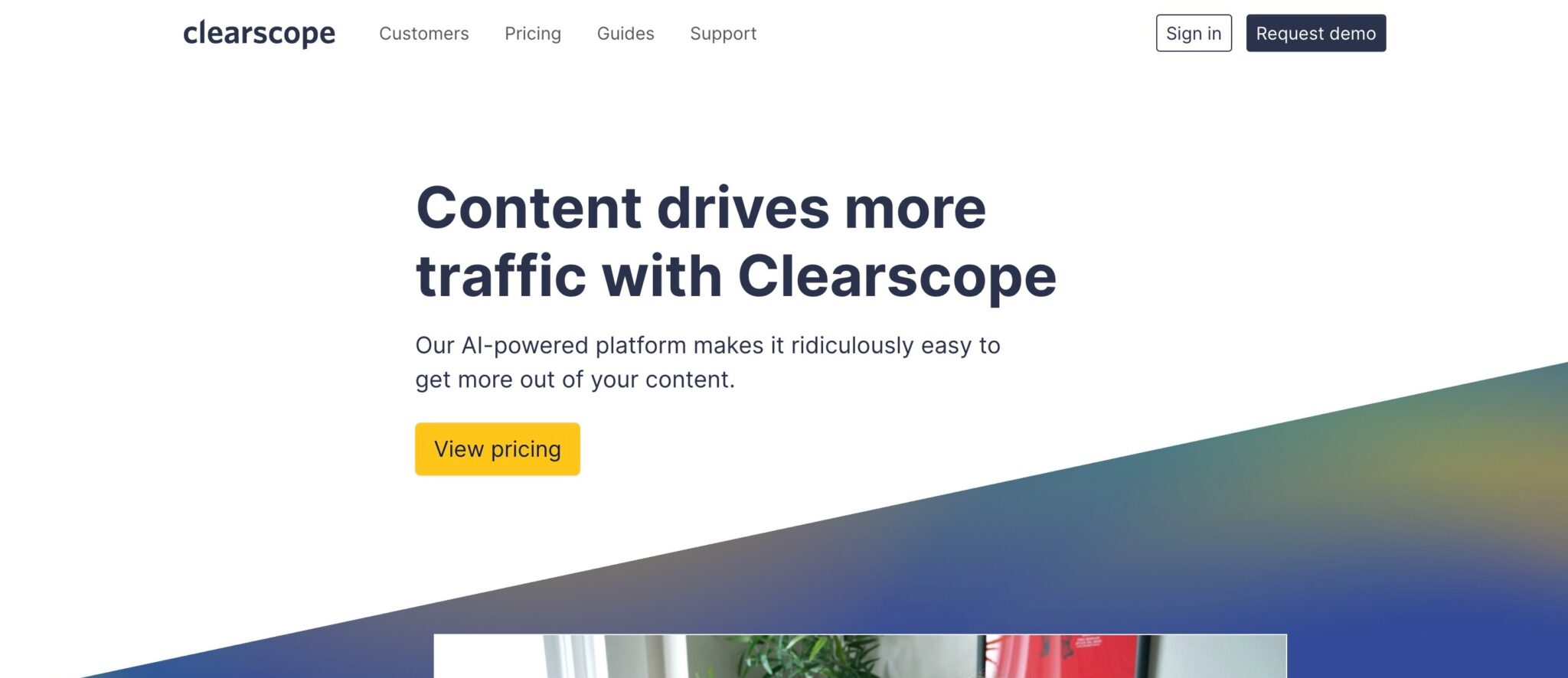 Outils d'optimisation Clearscope