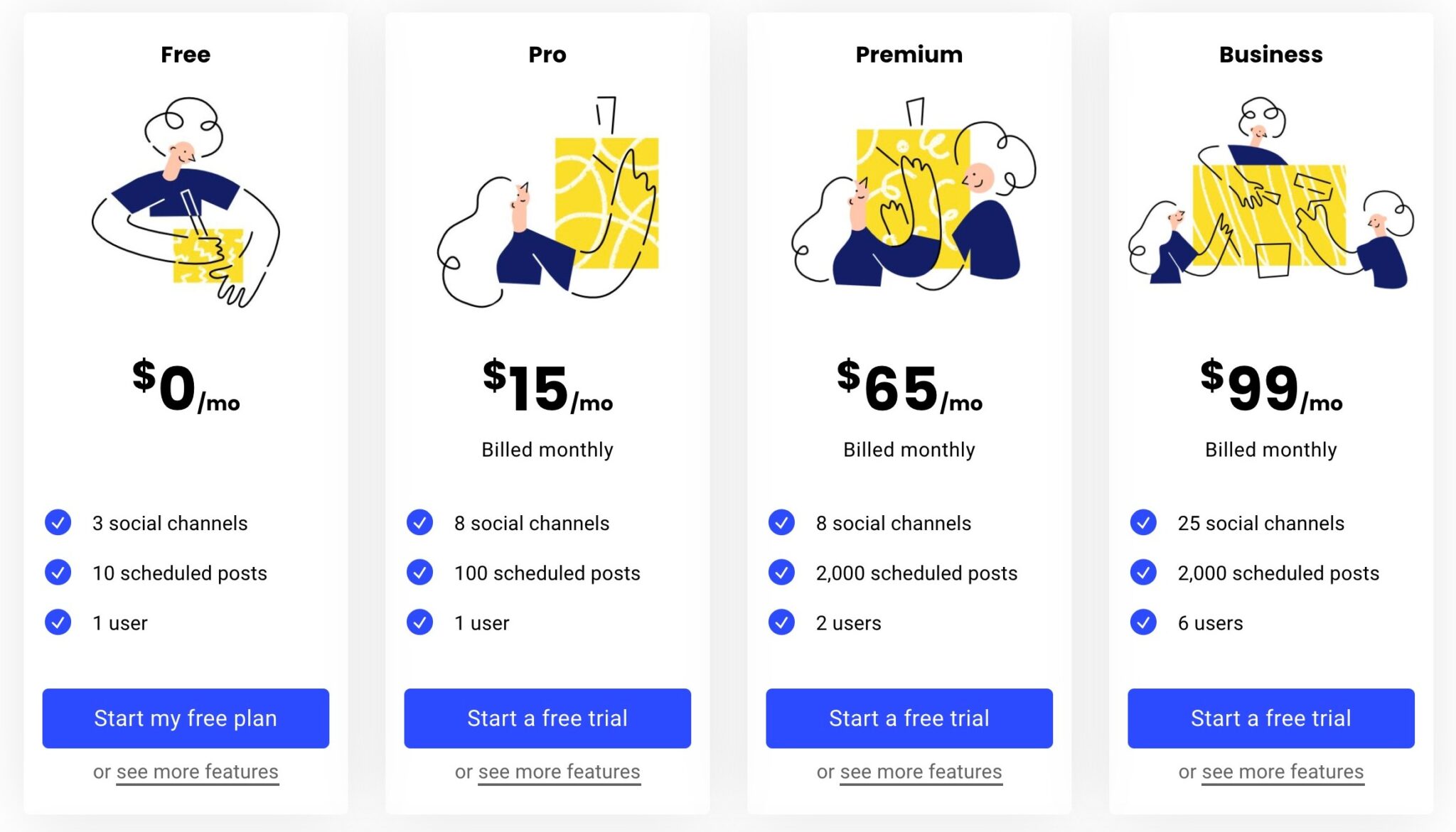 Buffer for pinterest Pricing