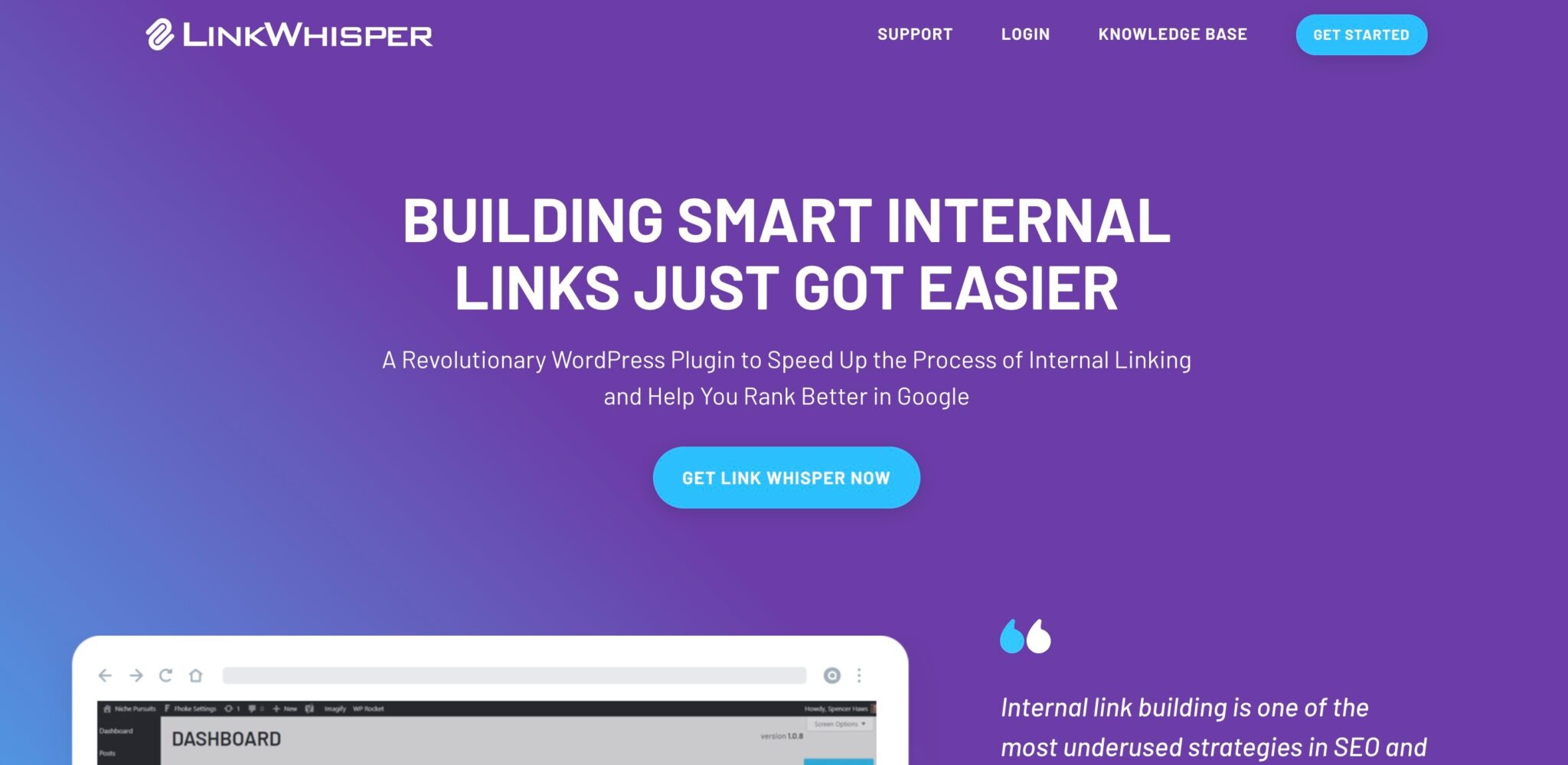 internal linking with link whisper for faster website growth