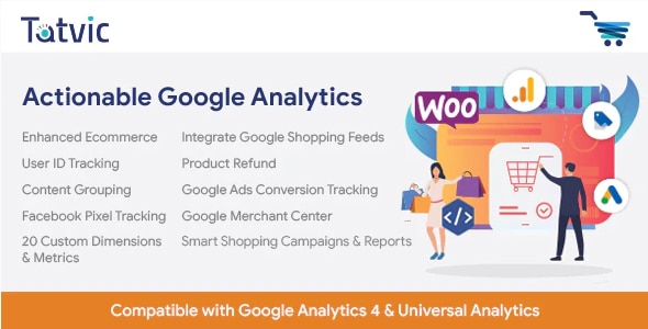 Google Analytics exploitable pour WooCommerce