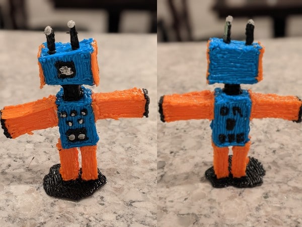 Robot by Ethan 3D pen