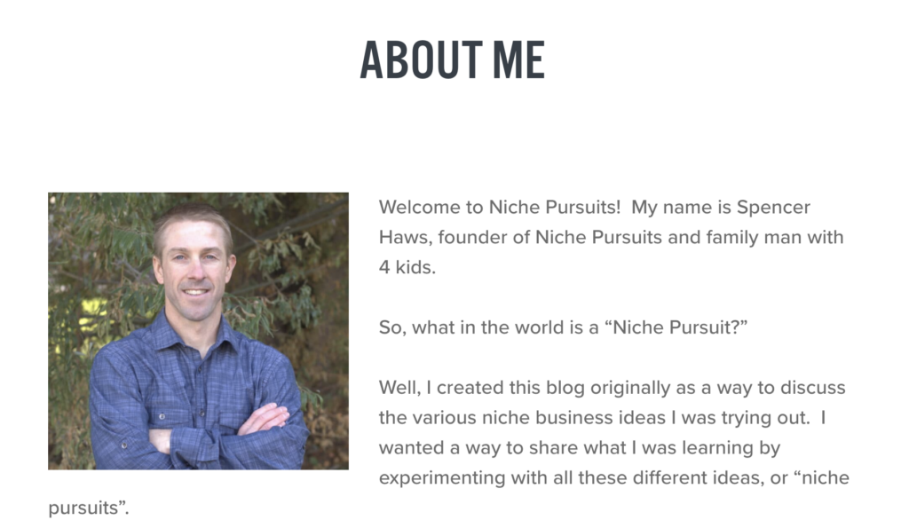 Niche Pursuits Template