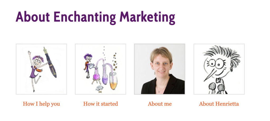 Enchanted Marketing About Us Template