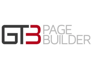 GT3 page builder logo.