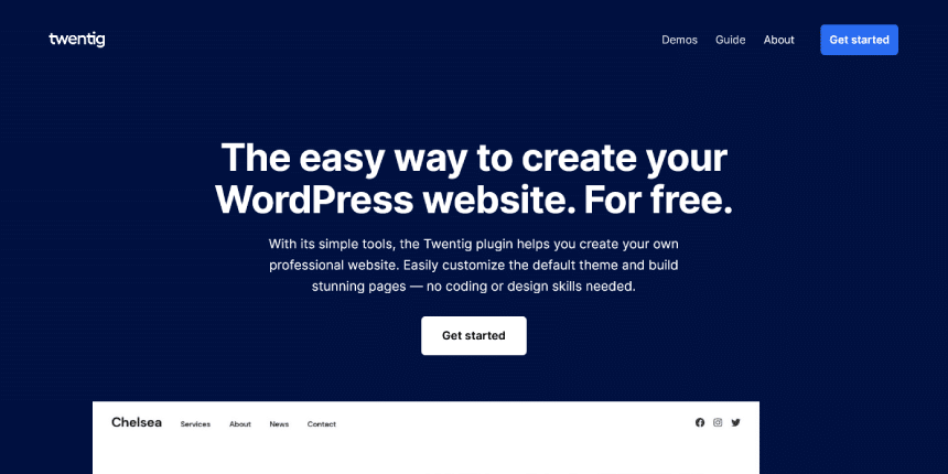 Easiest WordPress Themes - Twentig