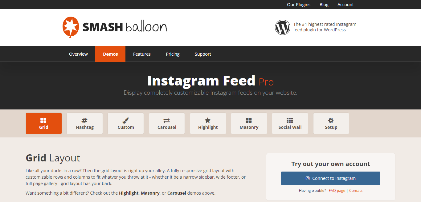 FireShot Capture 204 Embedding Instagram Feed on WordPress Demo Smash Balloon smashballoon.com