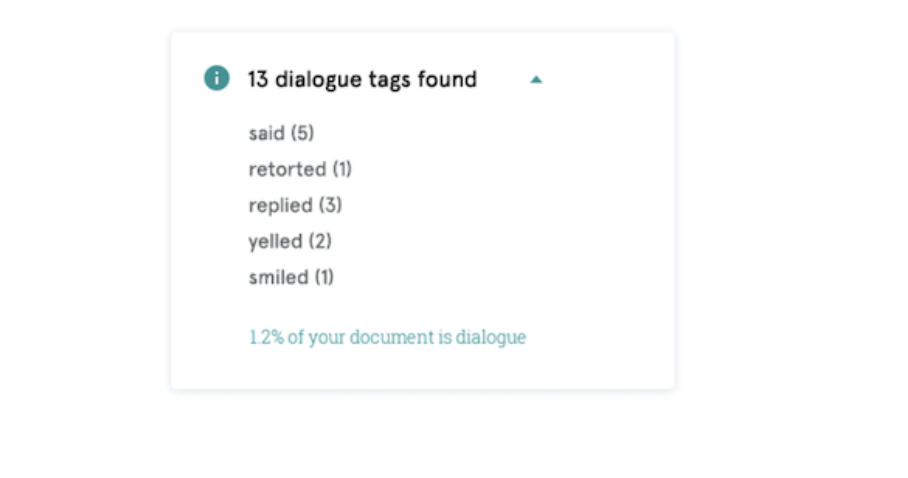 Dialogue Tags