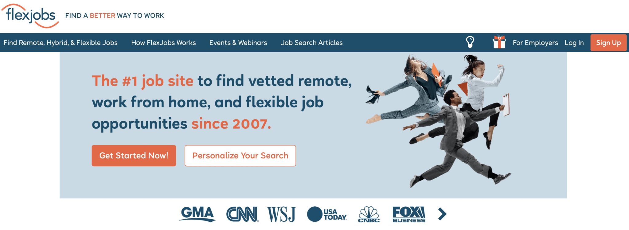 flexjobs homepage