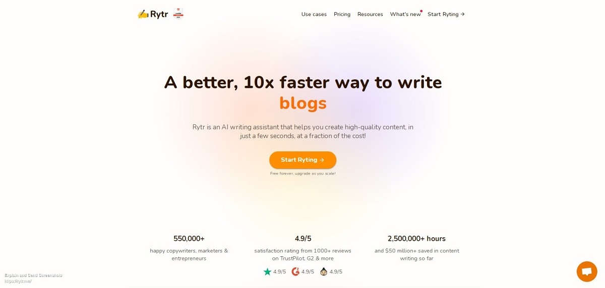 Rytr AI Content Writer