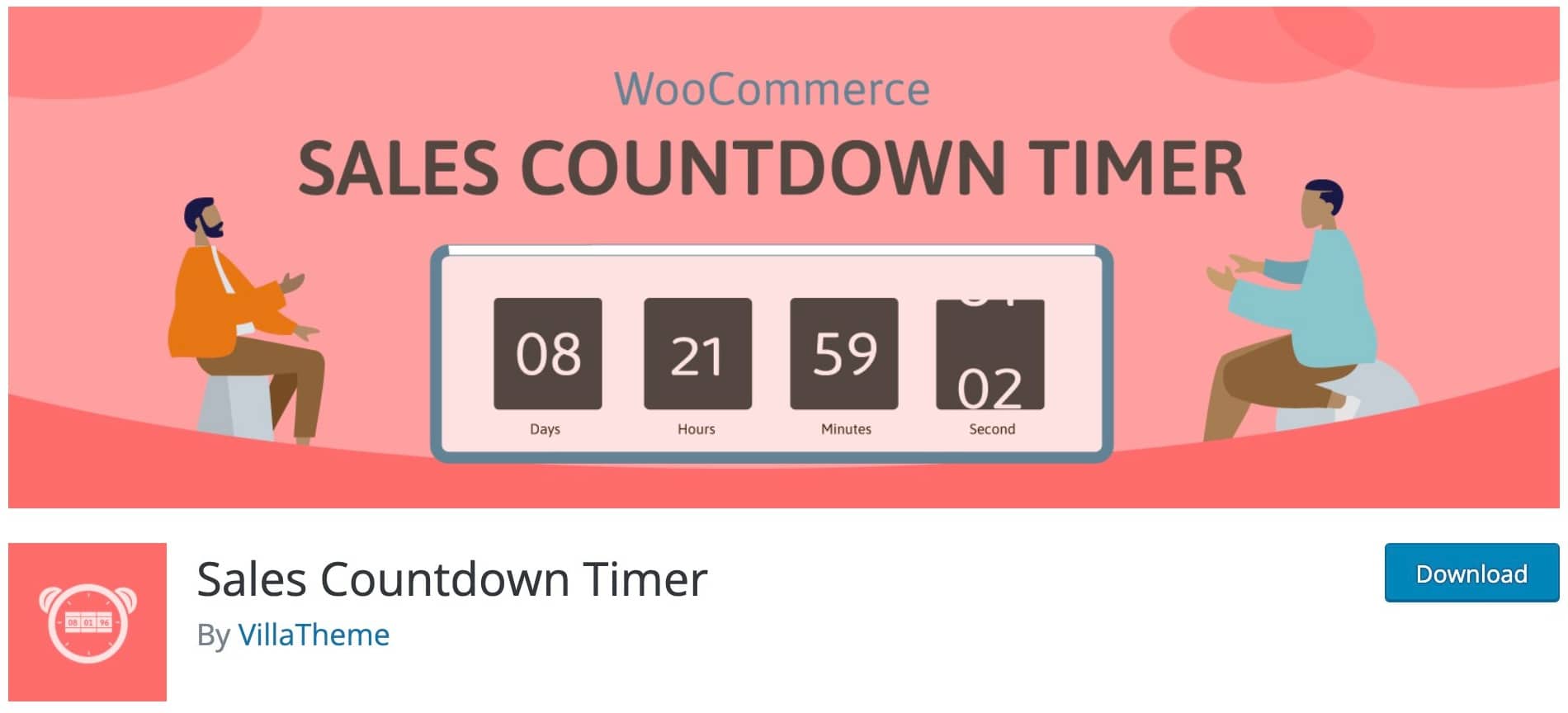 Sales countdown timer