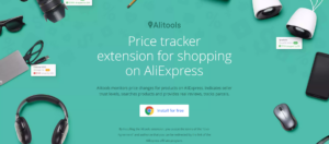how to dropship from aliexpress to ebay - Screenshot of Alitools homepage.