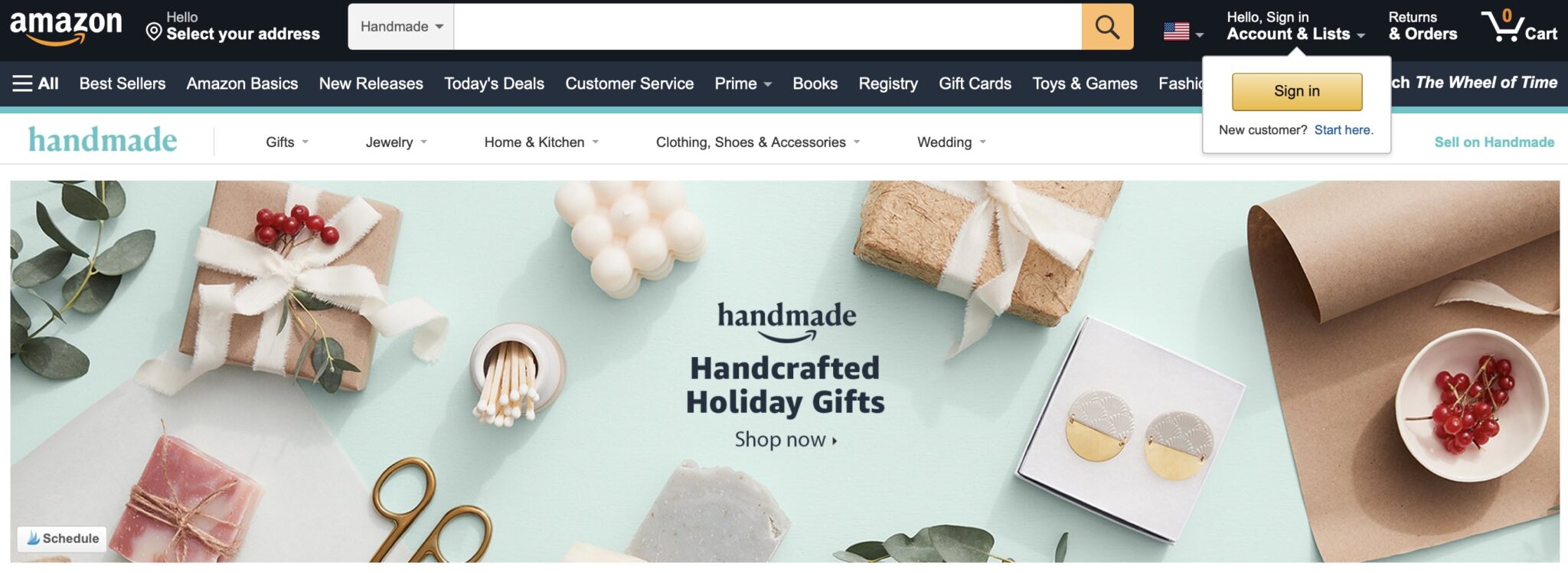 Handmade Amazon Business Opportunities Screenshot