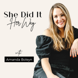 Cover of the She Did It Her Way podcast.