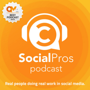 Cover for the Social Pros podcast.