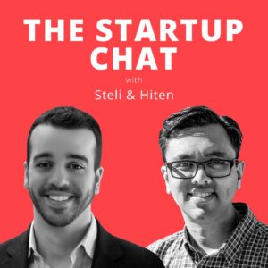 Cover for the Startup Chat podcast.