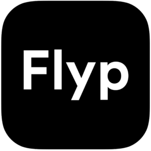 Flyp app logo.