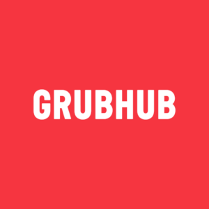 Grub Hub app logo.