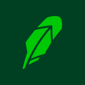 Robinhood app logo.