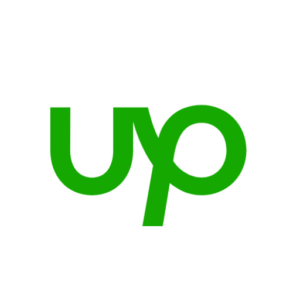 Upwork app logo.