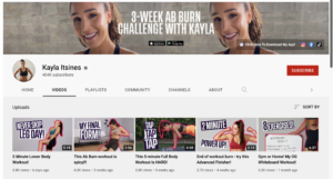 How to become an influencer with Kayla Itsines: curate a personal brand!
