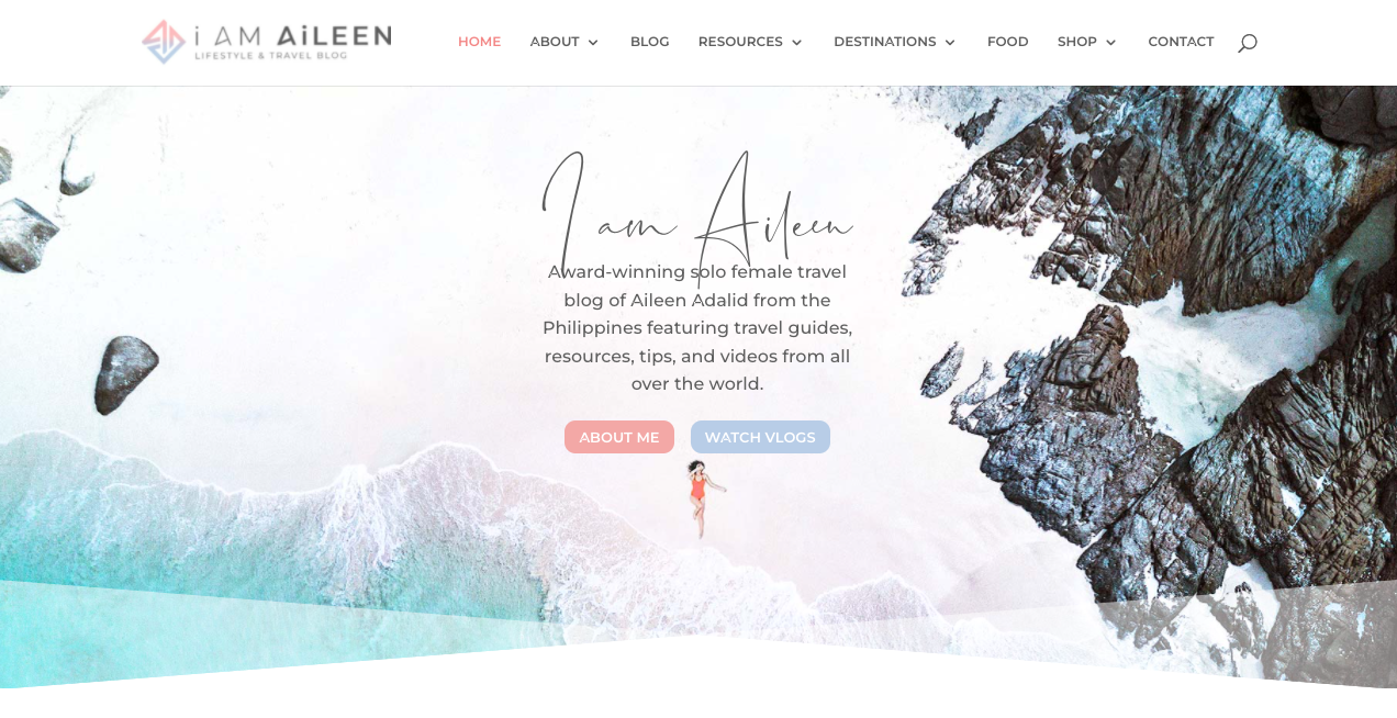 female blogger travel tips site i am aileen