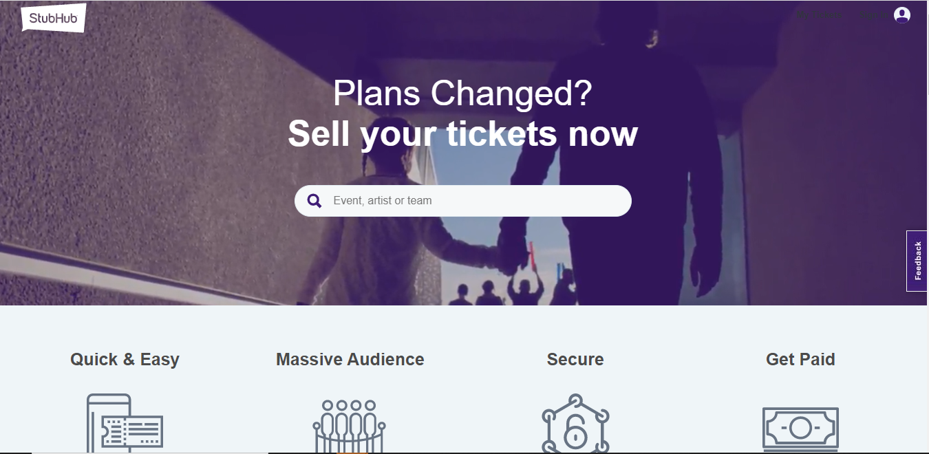 ticket resale sites