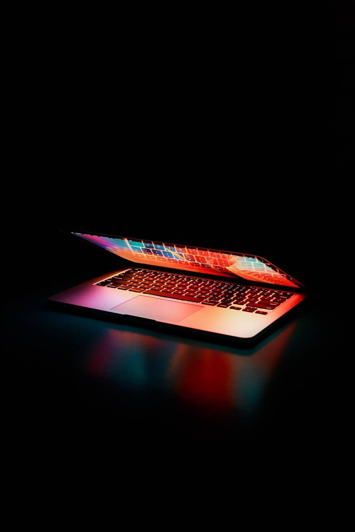 Bright laptop