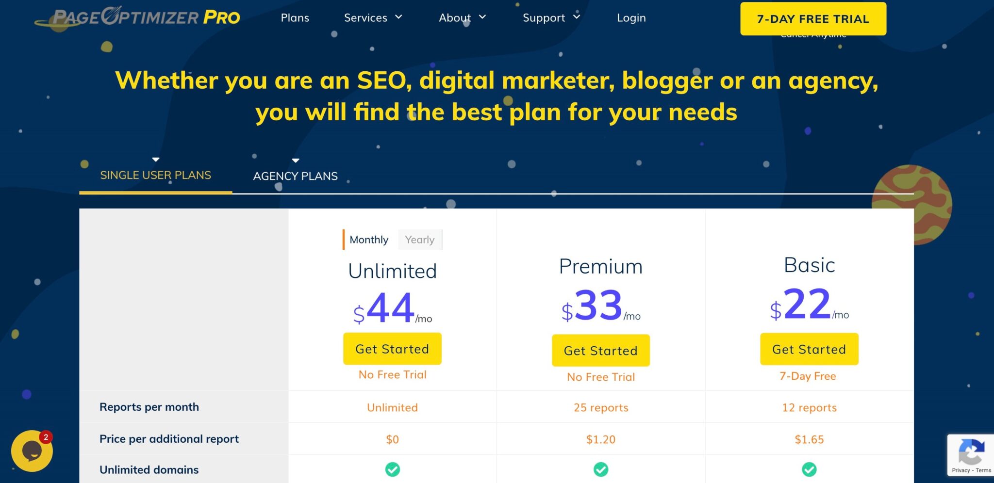 Page Optimizer Pro review: Pricing