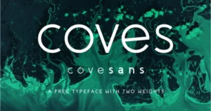 Picture of the Coves font for WordPress.
