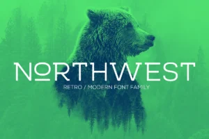 Picture of the Northwest Font type for WordPress.