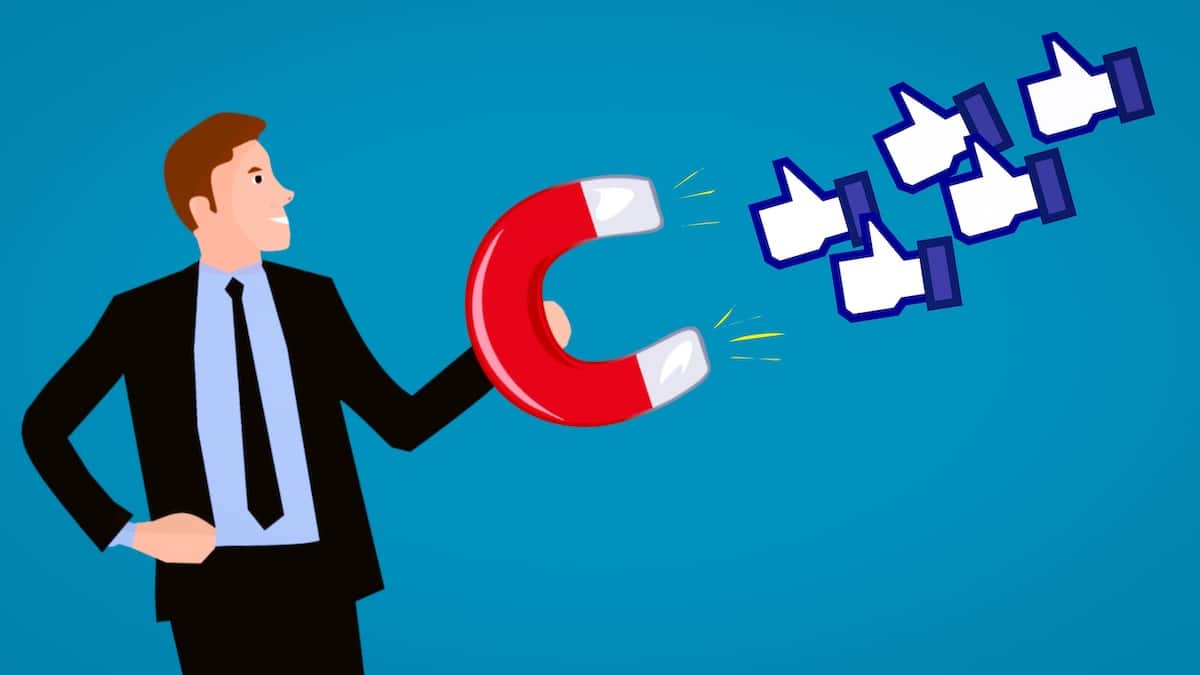 Attracting Facebook likes