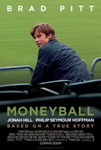 Movie cover for Moneyball.