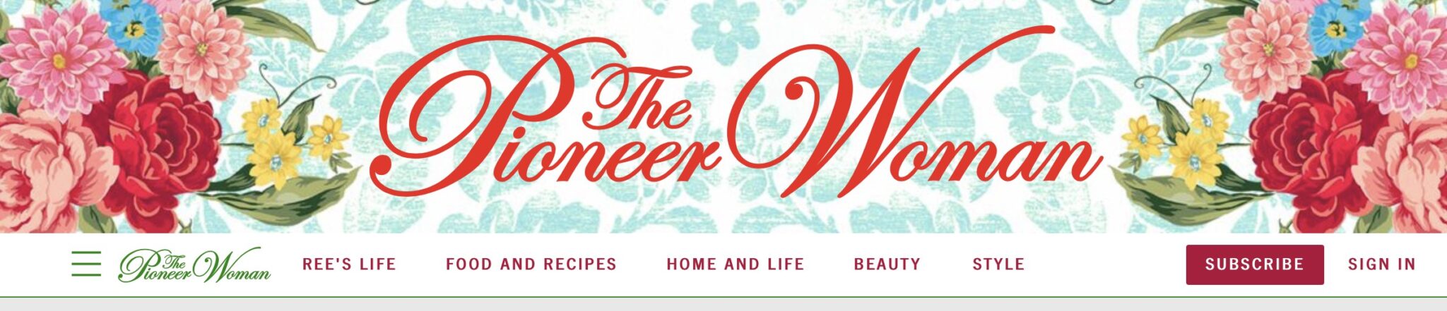 the pioneer woman lifestyle blog
