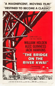 Movie poster for The Bridge on The River Kwai.
